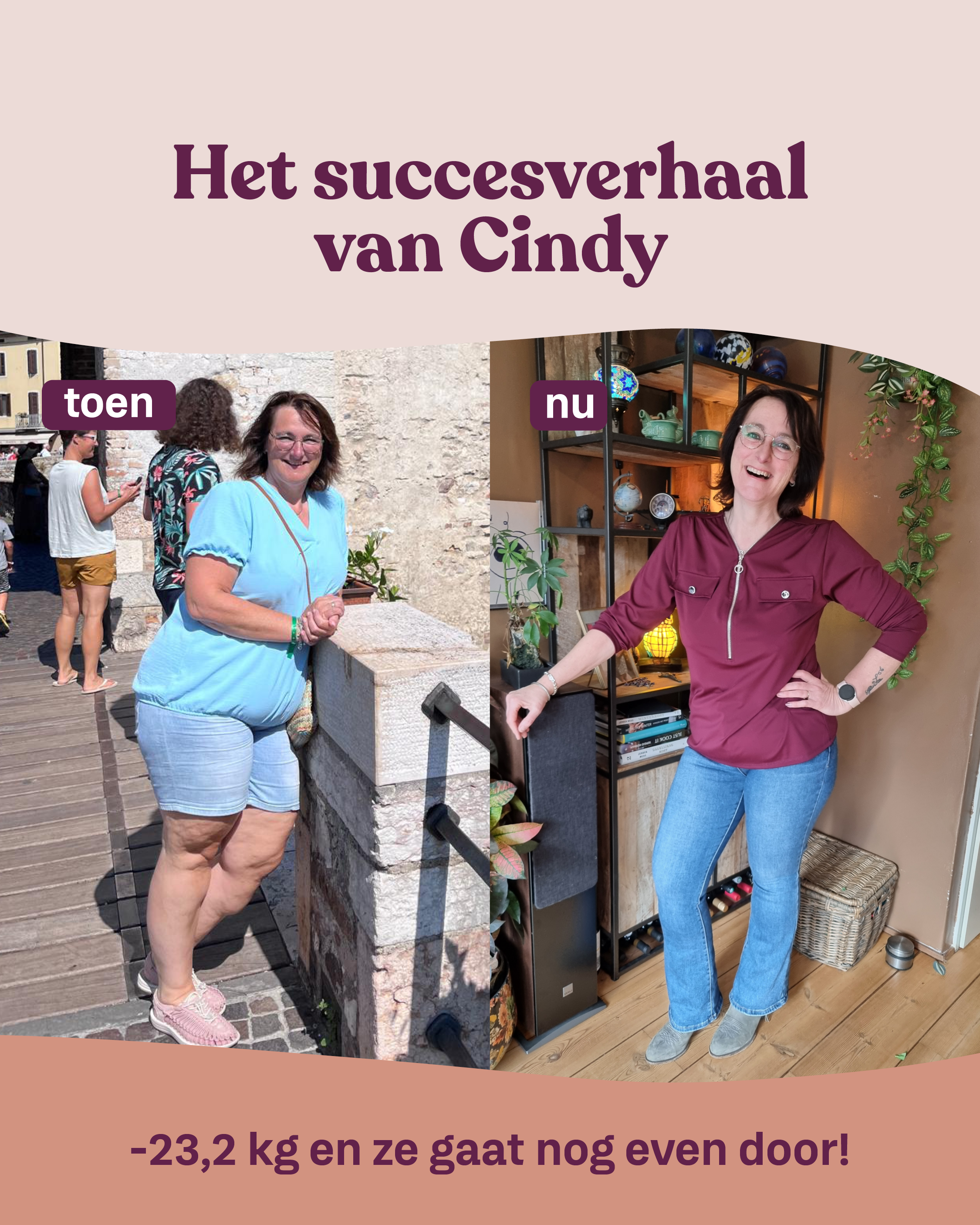 Het succesverhaal van Cindy
