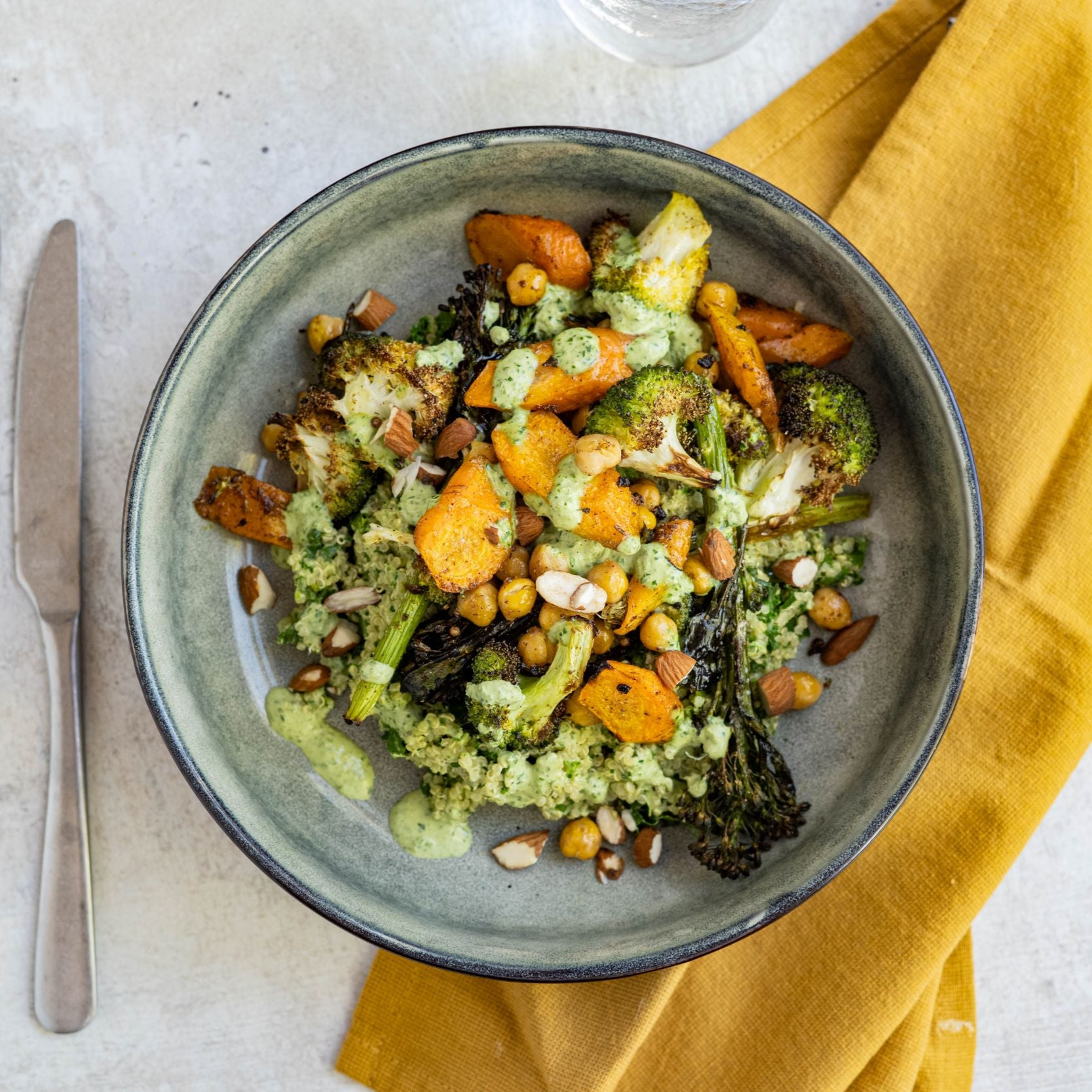 NewFysic recept broccoli zoete aardappel