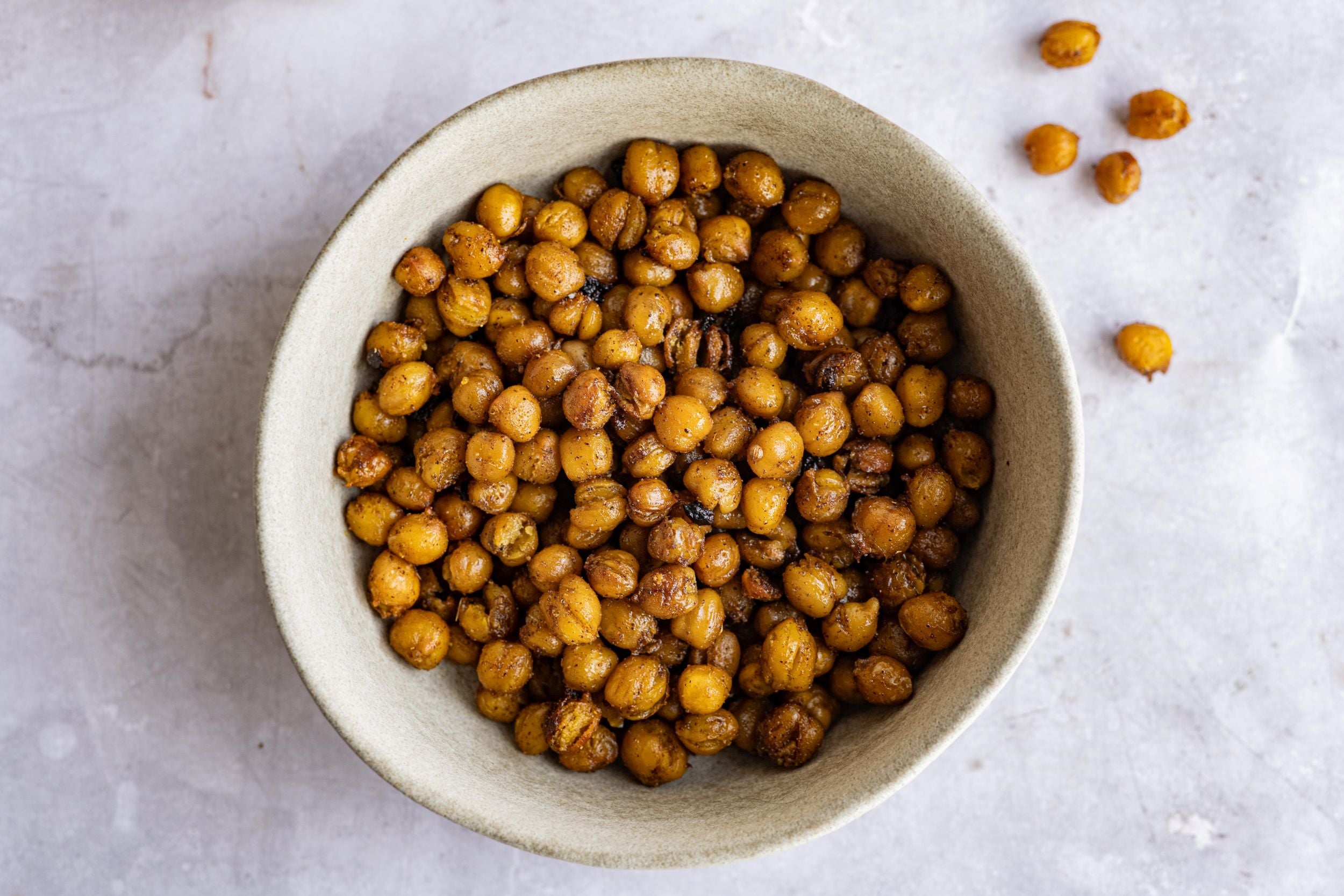 Krokante kikkererwten