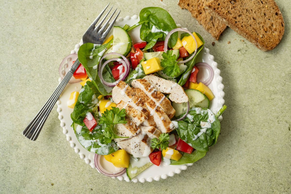 Kip-mango-salade
