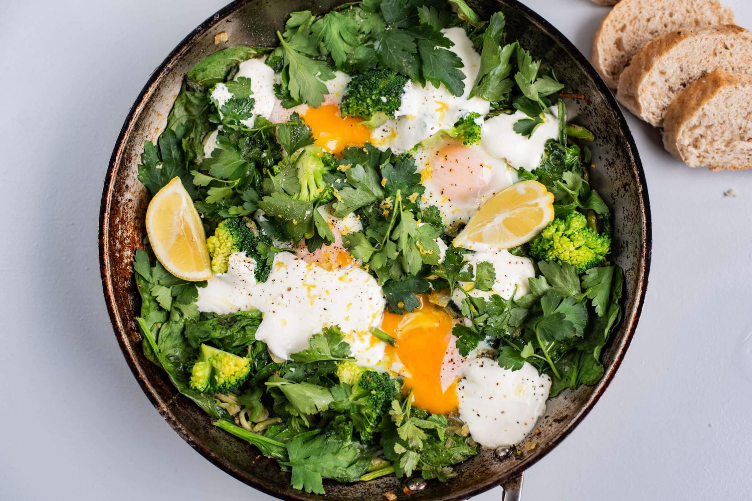 Groene Shakshuka