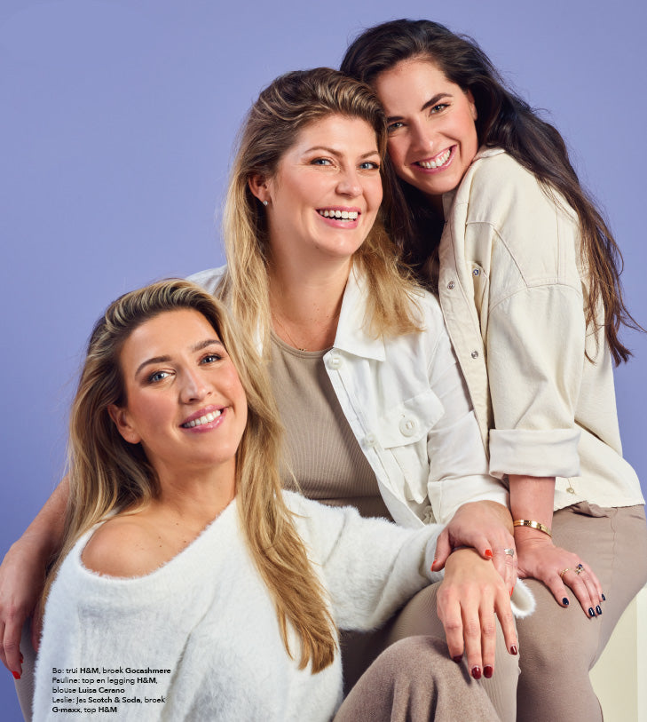Echte Gooische moeders Pauline, Leslie en Bo over hun nieuwe gezonde leefstijl met NewFysic